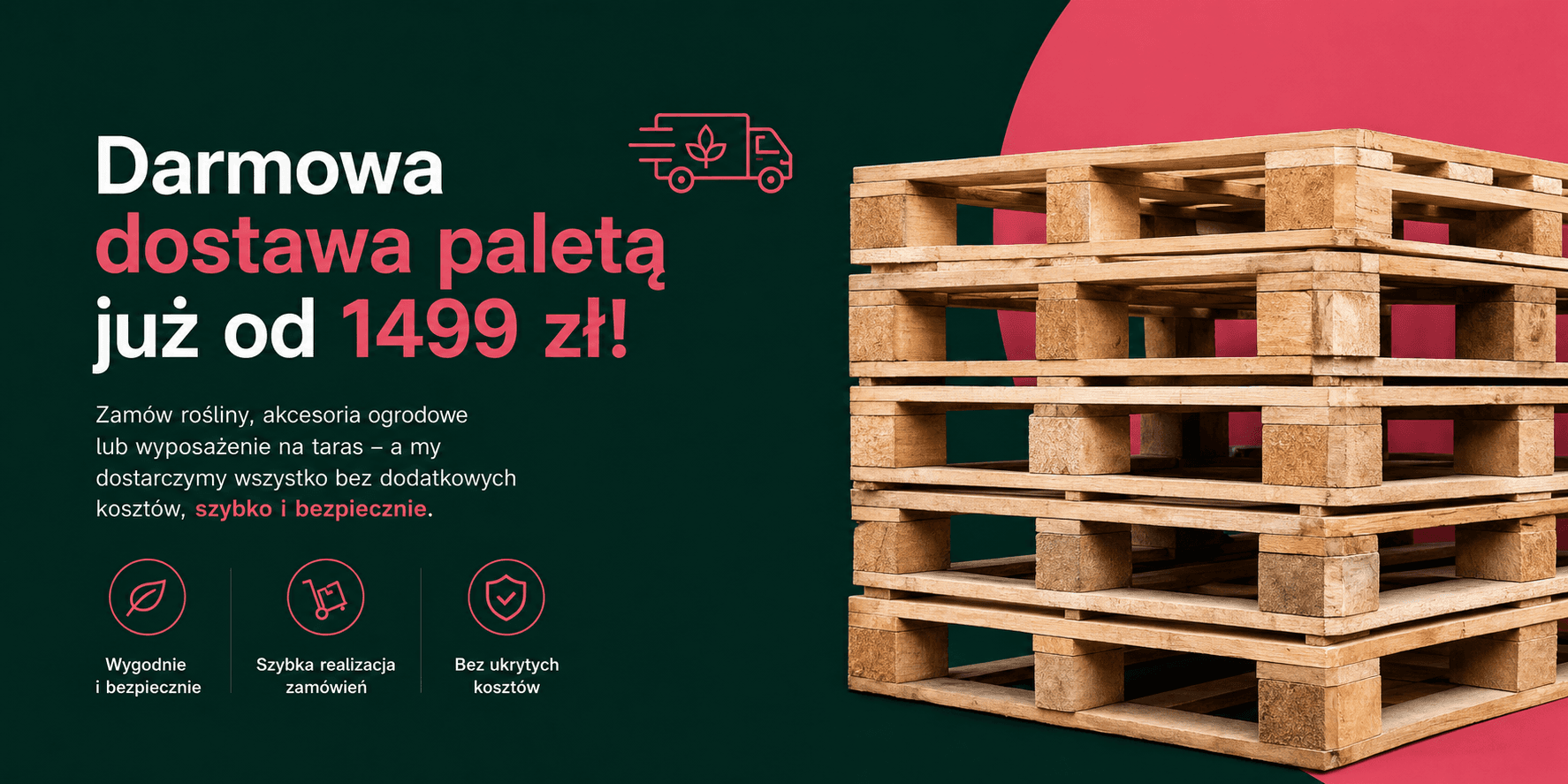 Darmowa dostawa paletowa